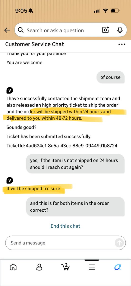 PapadripT's tweet photo. @AmazonHelp @amazon 

Let’s hope you guys can figure this out for me. Been promised multiple things here by customer service associates but nobody has actually honored these things. 

I don’t want to go back and forth I want a resolution especially given the pictures provided. https://t.co/YhMyWR0E3m