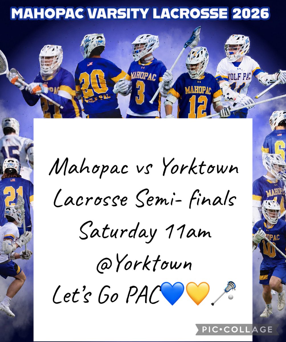 Paclaxbc's tweet photo. Mahopac Lacrosse next stop… https://t.co/LlhVPHcNl7
