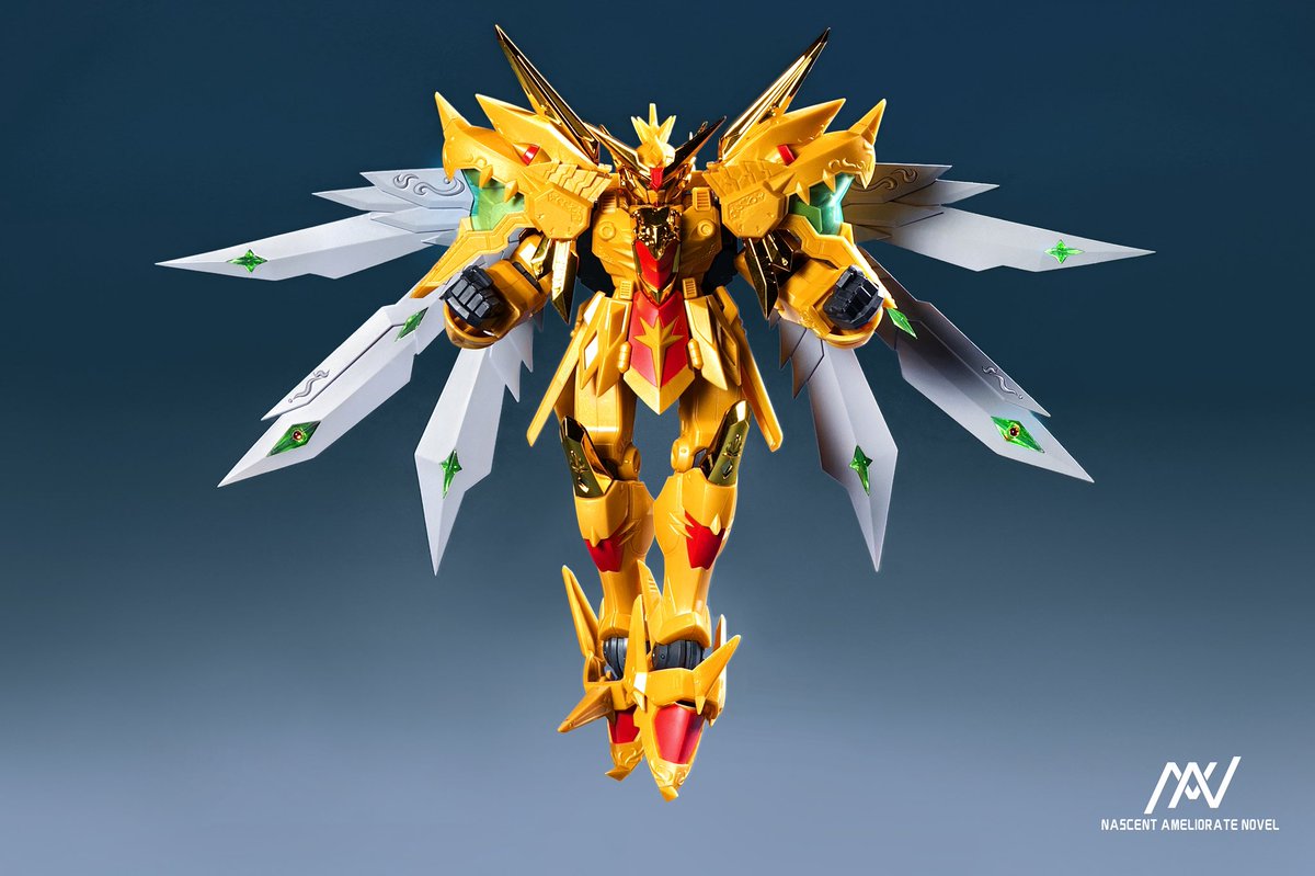 sdTerryx's tweet photo. #SDガンダム #SDGundam #SDガンプラ #SD高达 #ガンプラ製作
NAN Toys｜SD黄金神·超神降临】
翅膀的分层结构、还原原作设定里“天选者合体”的神圣感，电镀与荧光渗线的工艺让它在光线下直接封神！
从《新SD高达外传》的黄金神话里走出，这不仅是一台模型，更是无数胶佬童年里“最强合体神”的具象化。 https://t.co/6Ph45S2iAu