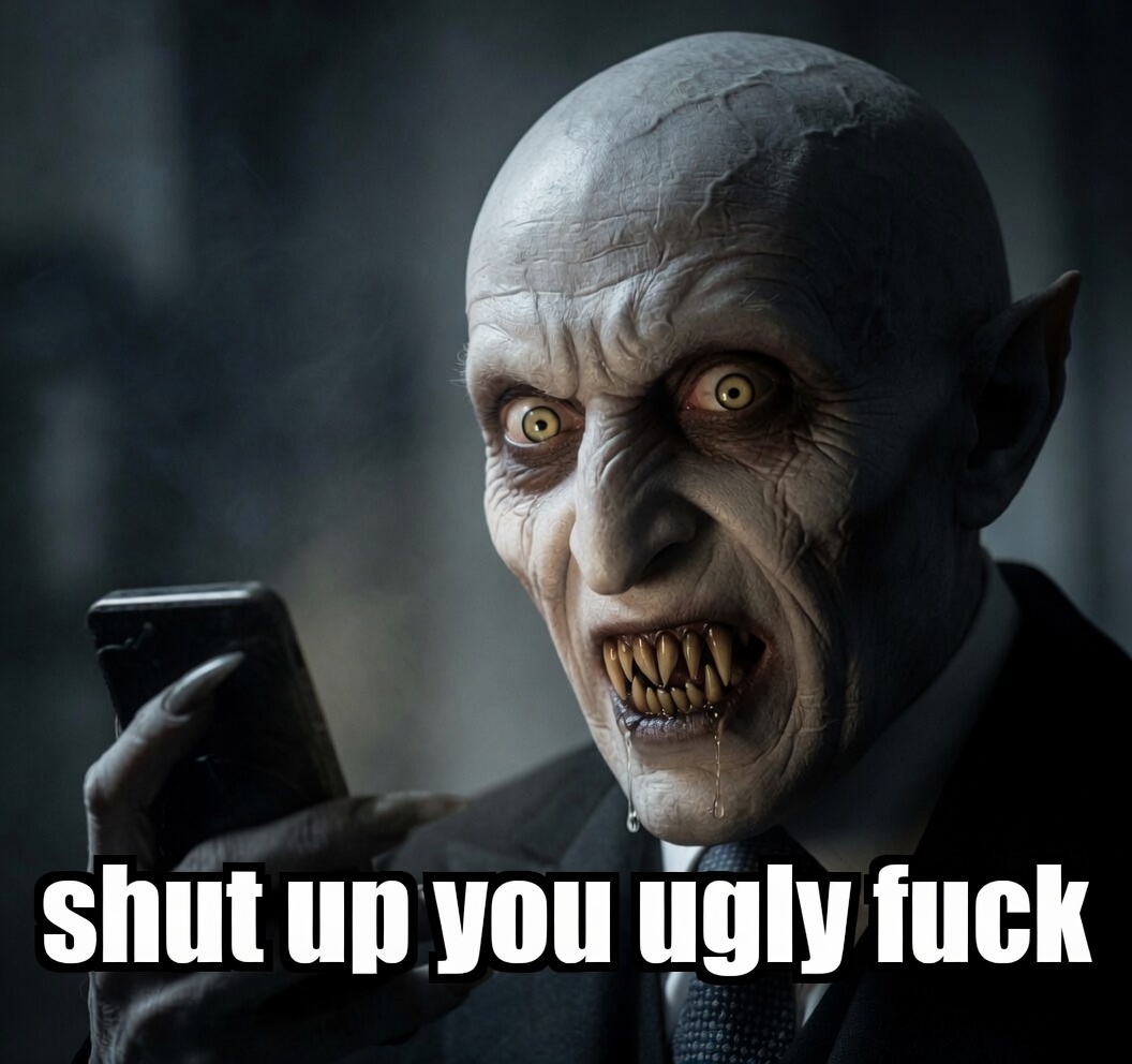 maddenifico's tweet photo. Naziferatu Stephen Miller, reading the Democratic response to him calling James Talarico a "transgender Senate candidate." 😂🤣 https://t.co/2DuD4yIAq4