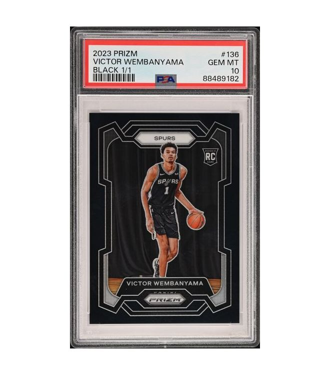 porqueTTarg's tweet photo. "5.11 millones de dólares"

Porque La carta de novato de la estrella de baloncesto Victor Wembanyama acaba de venderse por un récord de $5.11 millones.

El récord anterior para una carta de intercambio de Wemby era de $860,000. https://t.co/8R8DZVPmIa