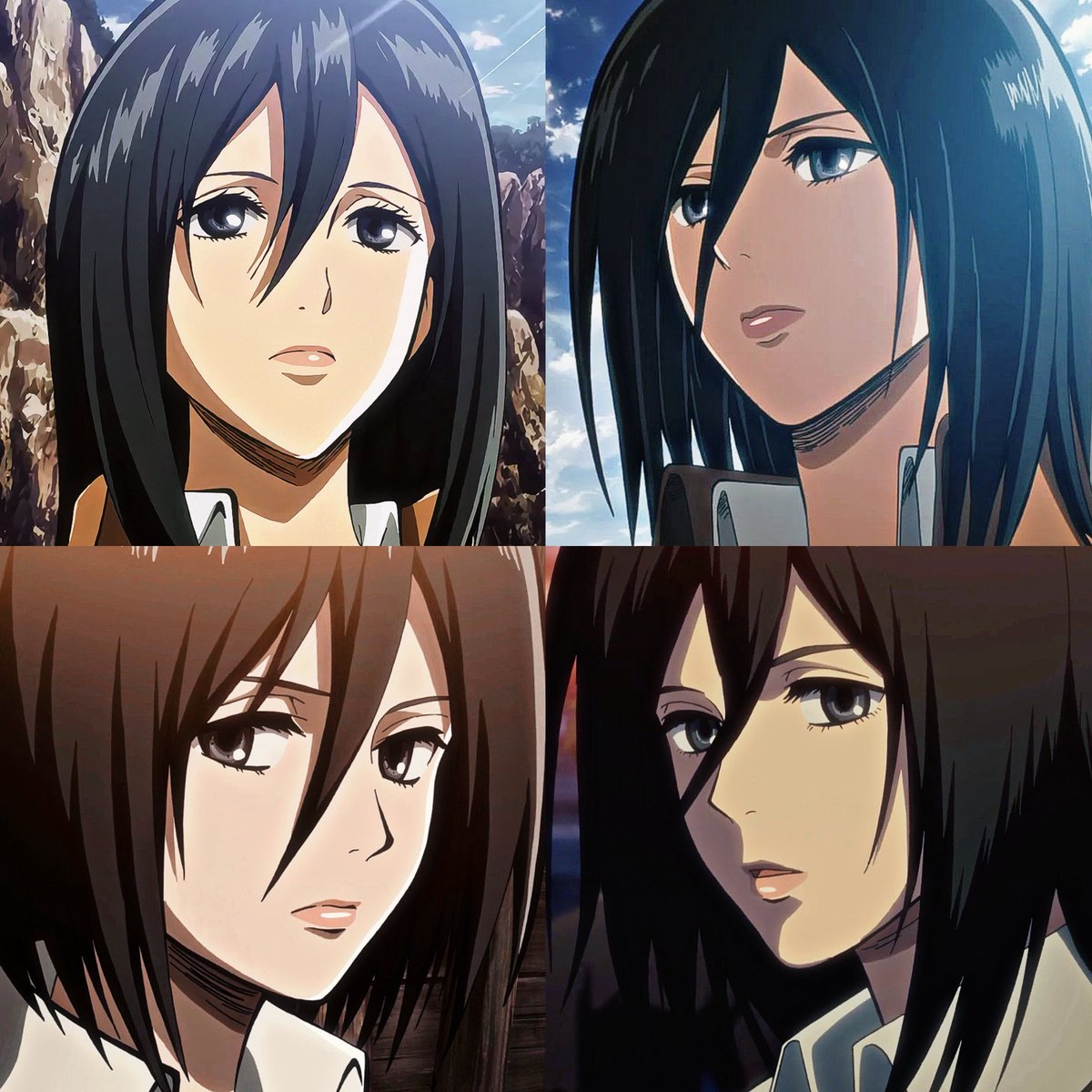 mdemoroha's tweet photo. mikasa was the crush of many of the 104th cadets and no nobody can convince me otherwise… i mean just look at how beautiful she is https://t.co/ygBRVRHZiJ