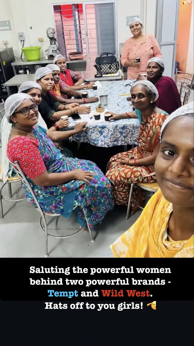 srraman's tweet photo. A year ago I invested in this beautiful startup called Tempt in Chennai that makes a dessert called Brocolates - A GenZ for GenZ company. It is powered by 100% women operations. https://t.co/WTSaWXRogp