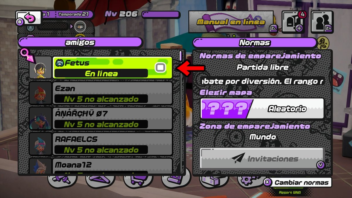 PR_Irosario78's tweet photo. Wait a minute, did @DiosFeto come back? 😧❓

Well, I'm not super sure if that just happened suddenly. 🤔
#Ninjala #NintendoSwitch https://t.co/I2GJtp1m12