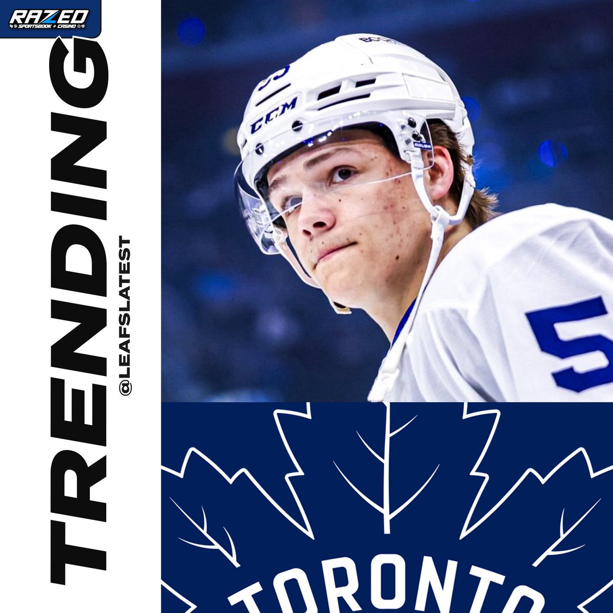Leafslatest's tweet photo. 🚨 THE MARLIES TAKE GAME 1 4-2 ON THE ROAD AGAINST THE WBS PENGUINS AND LEAD 1–0 IN THE BEST-OF-SEVEN EASTERN CONFERENCE FINALS!

Goals on the night from Easton Cowan, William Villeneuve, Michael Pezzetta, and Logan Shaw.

Artur Akhtyamov stays LOCKED IN, stopping 34/36, helping lead the Marlies to victory.

3 more wins to reach the Calder Cup Finals, keep it going. 💪💙

#Leafsforever