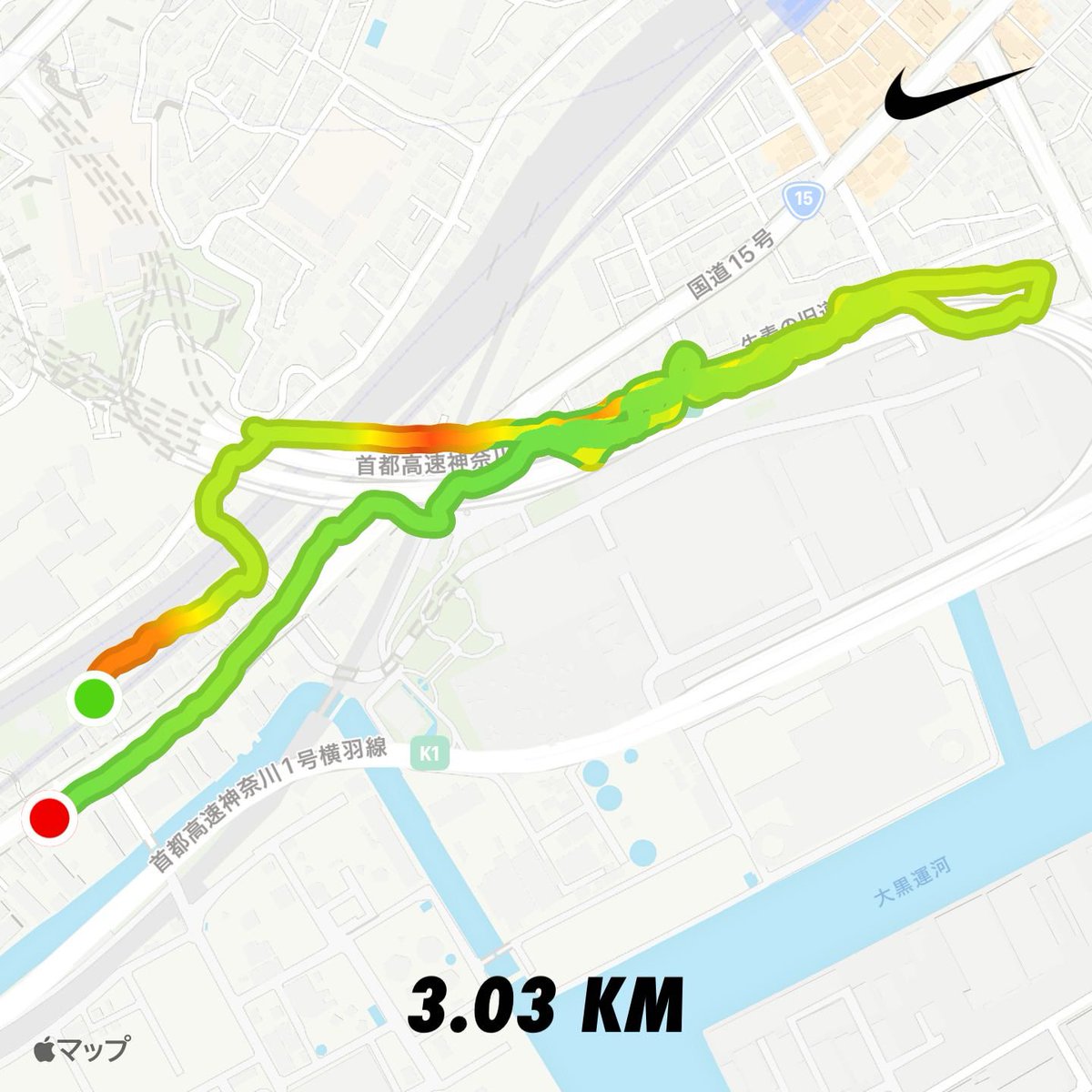 fiddichi's tweet photo. 3キロラン #JustDoit #横浜 https://t.co/42fBOCOXpQ