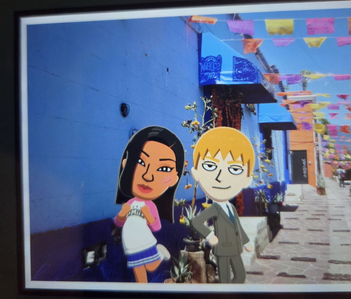 fishtubes's tweet photo. My Megan thee stallion and Reigen miis inadvertently ended up in a healthy committed relationship where they share a home together and raise mob. Love really is so beautiful https://t.co/yGhG1NV0OM