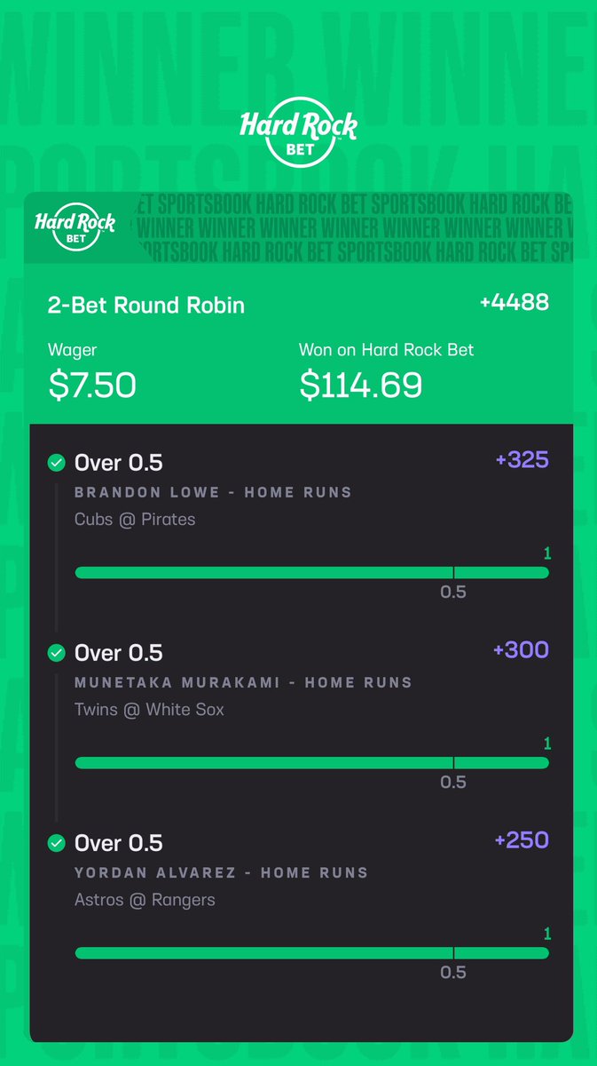 RockoBets's tweet photo. Bang ✅

#Gambling𝕏 https://t.co/4H34d0sptt