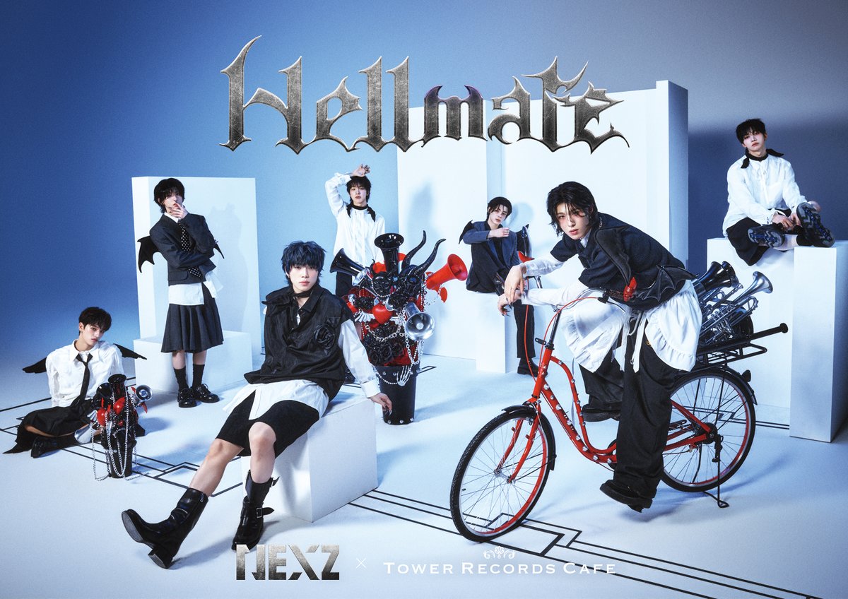 NEXZ × TOWER RECORDS CAFE】 Japan 3rd EP『Hellmate』のリリースを