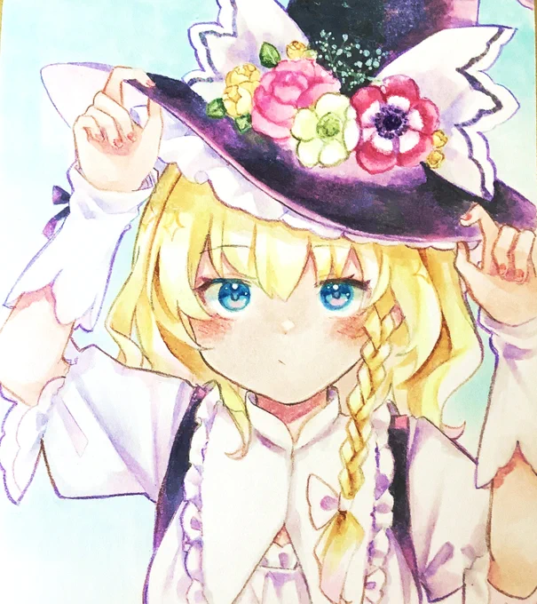 色紙魔理沙。