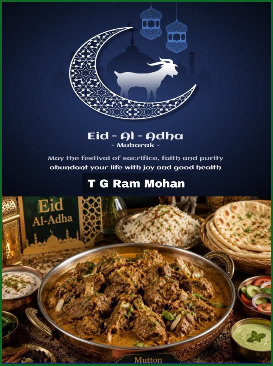 tgrammohan's tweet photo. To all Muslims around the world Happy and Sacrifice " BUKRI EID"💐 https://t.co/99HoRFK0KT