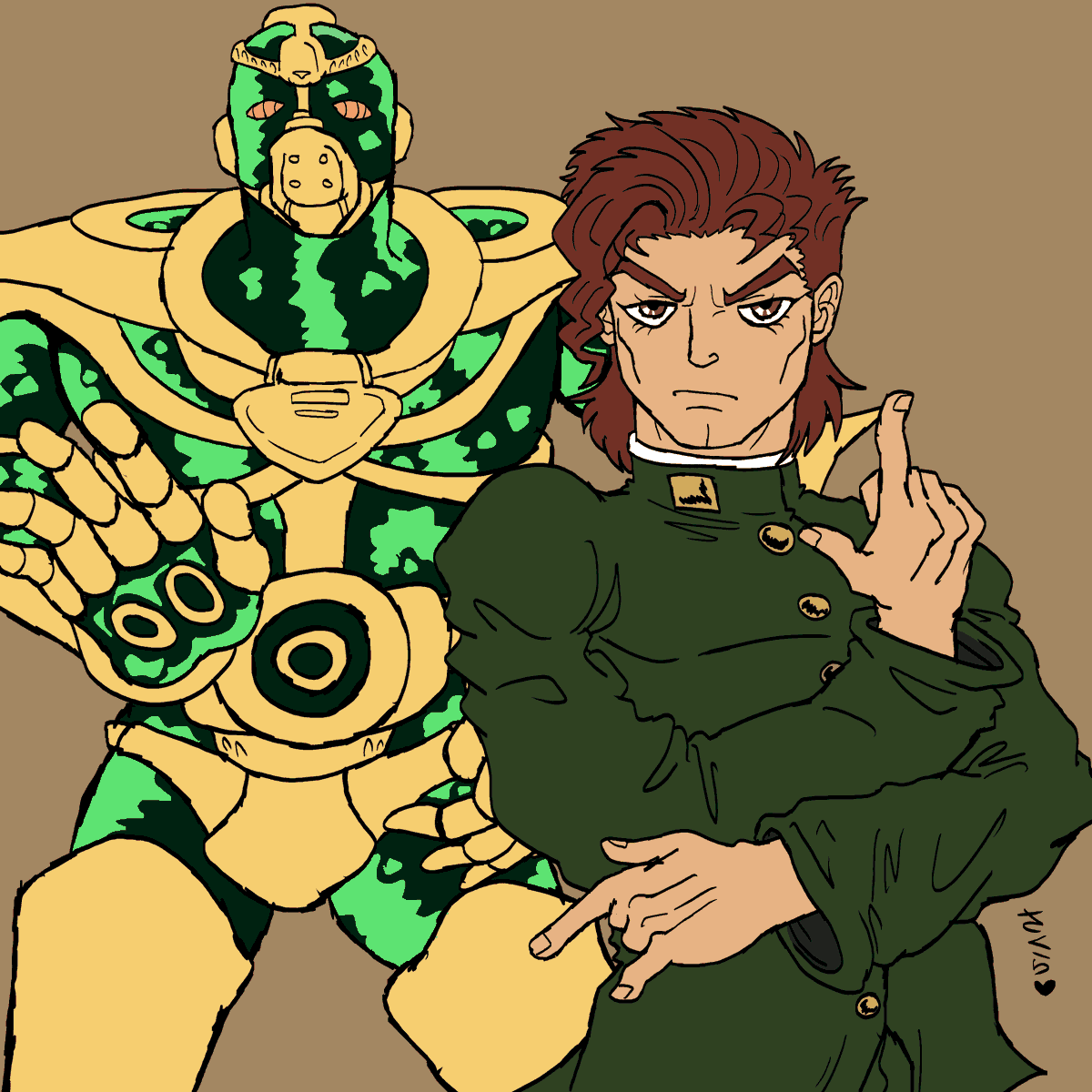 KiwiBean9's tweet photo. "EMERALD SPLASH!!!"
#Jojosbizarreadventure #Jojo #JJBA https://t.co/iie1AEYnVo
