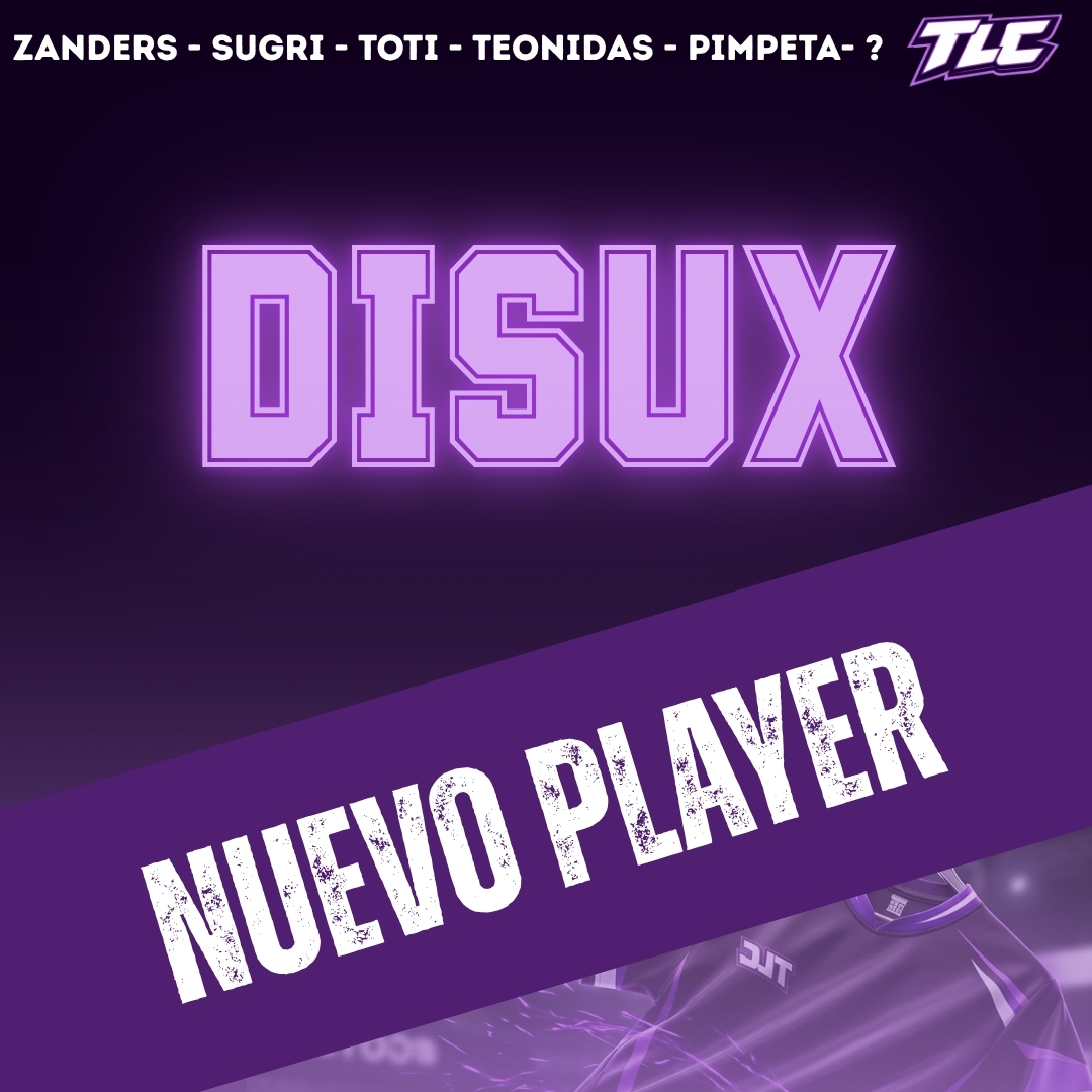 _TLC_team_'s tweet photo. 🟣HOY PRESENTAMOS AL NUEVO PLAYER EN LA VLA 

Gracias por participar en este proyecto

Tu Legado empieza con Nosotros y el suyo empieza hoy https://t.co/eG7LayAEc7