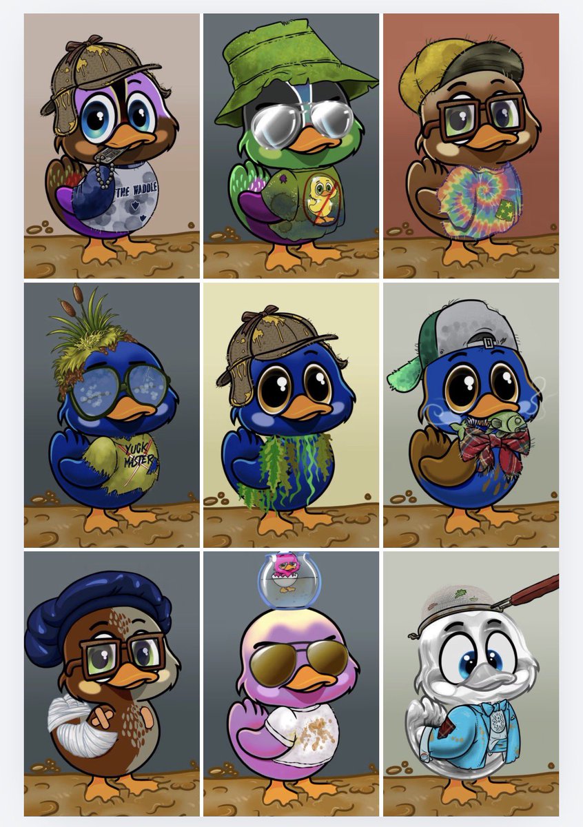 TNP_NFT's tweet photo. I waddle. Do u waddle? 

#StayYucky #LYG @yuckyducks https://t.co/pRXPAwV8Jr