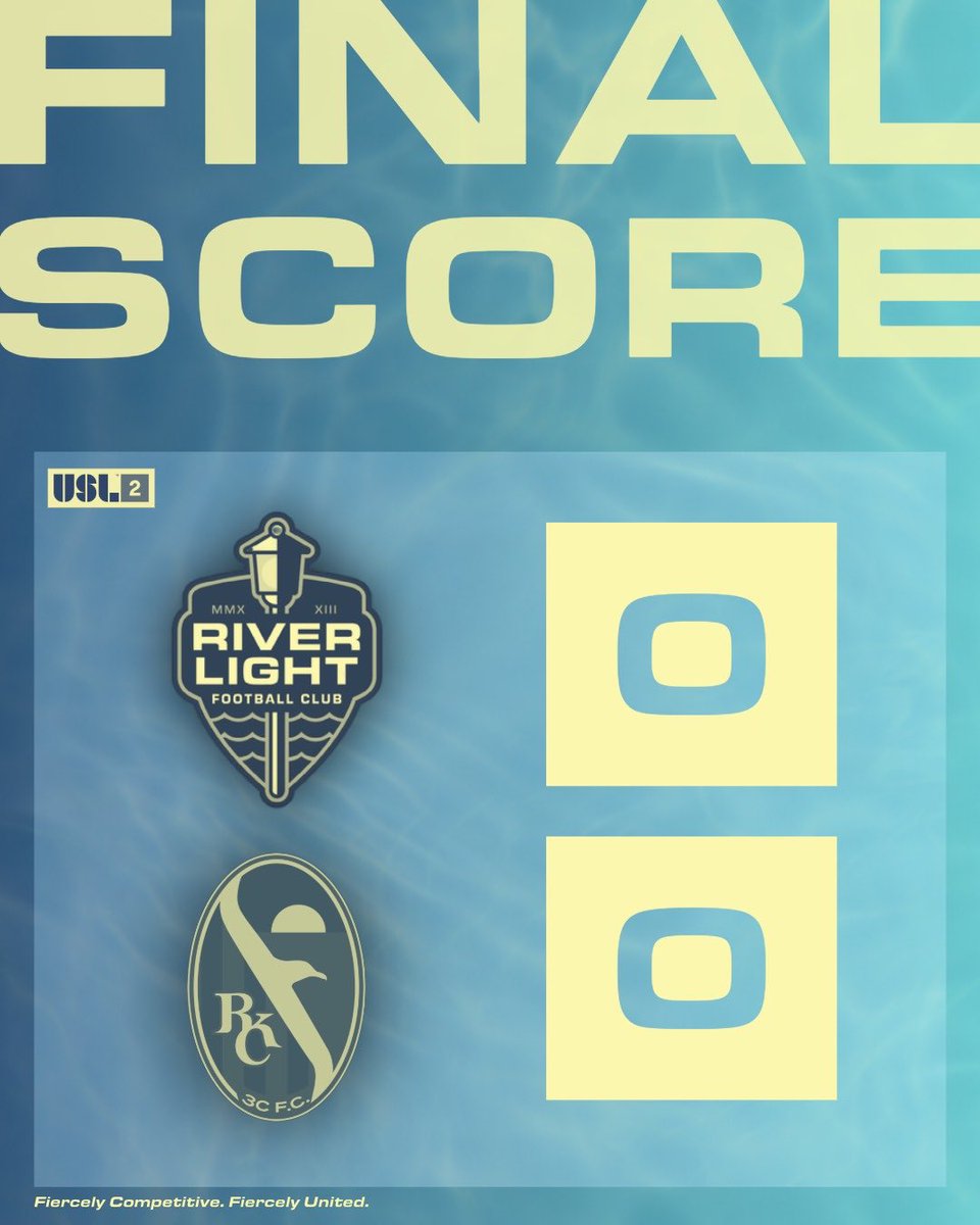 riverlightfc's tweet photo. Final for tonight. https://t.co/FiBi01pnCu