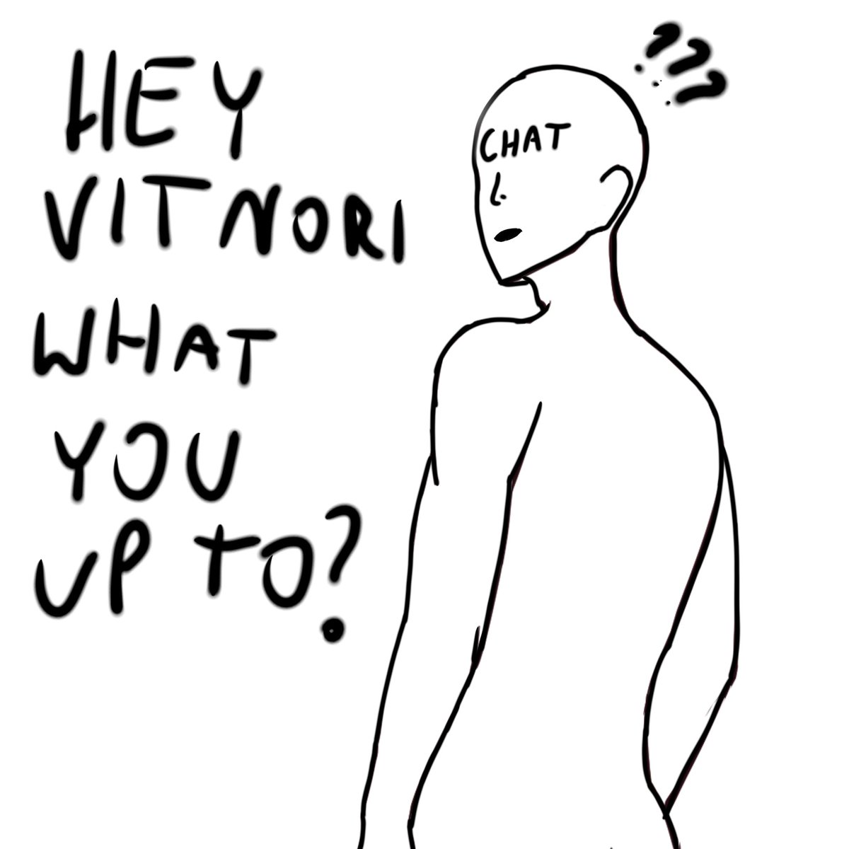 Project_HeX_On's tweet photo. Watching @vitnori playing DBD feels like this:
#fanart #comic #doodle #vitcore https://t.co/sNYtJCkZji