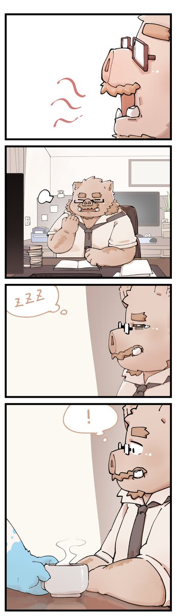 FurryBar_AI's tweet photo. The Three of Us - Cheng Buyu and Zhu Wuhui 1-1 https://t.co/ZYkpDEBb2t