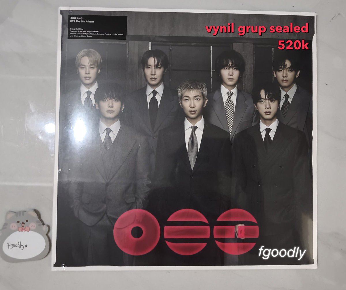 fgoodlys's tweet photo. 📌WTS | Want to sell 

🌟Photocard BTS Arirang Weverse POB gift 
🌟Vynil Arirang BTS Group
🌟Photocard lucky draw BTS withmuu Jin V 
💰Harga tertera pada gambar 

✅Harga sudah incl pack (yellowboard + bbw)
✅Splitpayment 
⁉️Order? Bisa DM / checkout shopee
‼️Harga di shopee sudah incl adm 
Link shopee di post dibawah 👇🏻
📍Tangerang 

#fgoodlyreadyina

🏷wts sell jual pob gift photocard bts selfie b arirang album mount keyring gift pc ld withmuu jin tae vynil grup arirang