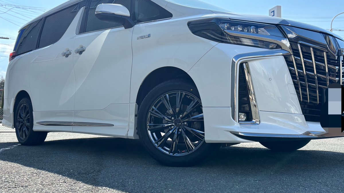 kon6468's tweet photo. ウェッズ　レオニスWX
アルファードにインストールさせていただきました！
未だに人気が衰えないWXです....！

#weds https://t.co/gagbFOuE3g