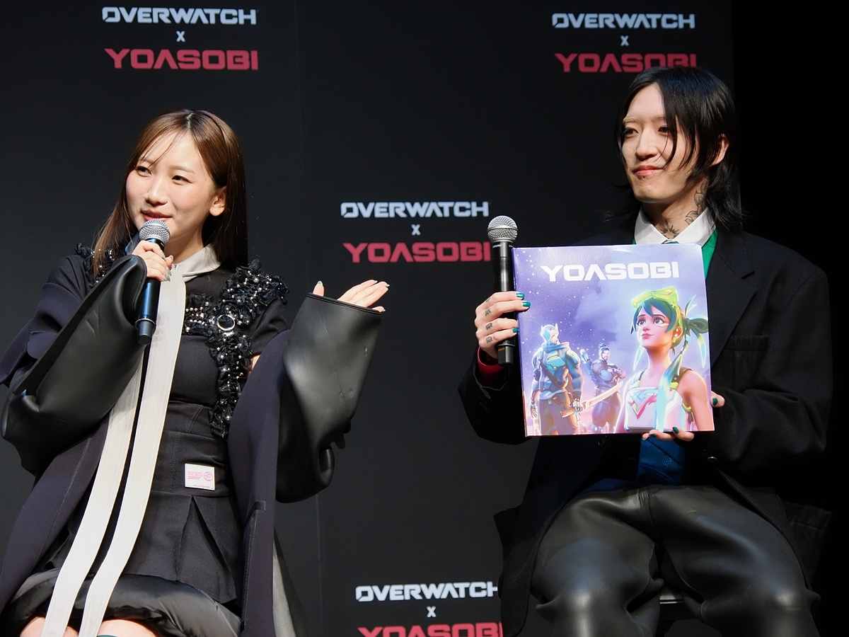 game_watch's tweet photo. 「オーバーウォッチ」×「YOASOBI」コラボ発表！ 楽曲「オリオン」制作キリコ、ゲンジ、ハンゾーの関係性描く。7月1日開始 https://t.co/NnoGArYAFv https://t.co/FeznFyO2sh