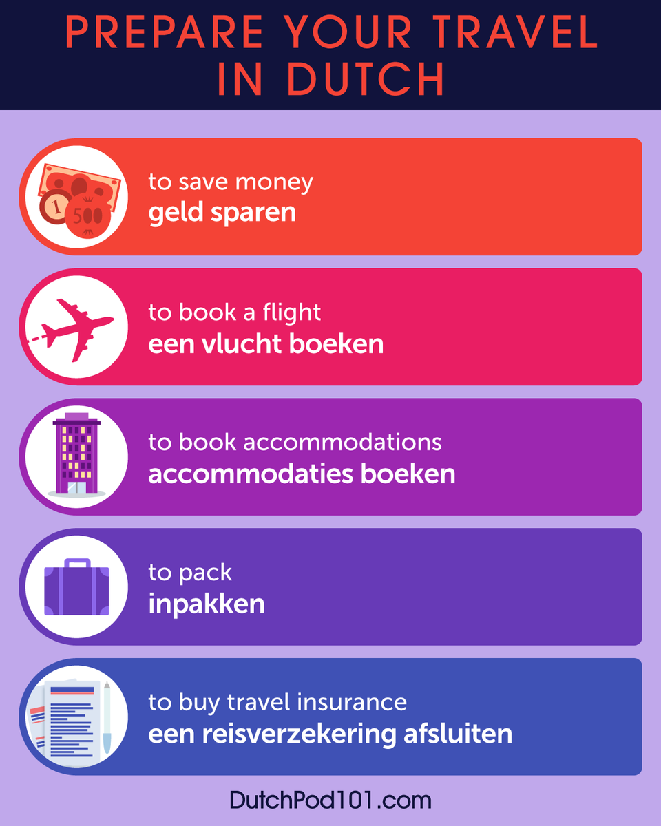DutchPod101's tweet photo. QUIZ: How do you say "I love to travel" in Dutch? Leave a comment! ✈️🧳 P.S. Start your Dutch online course here: https://t.co/XHQeG39PRJ https://t.co/RcsHaGXpsY