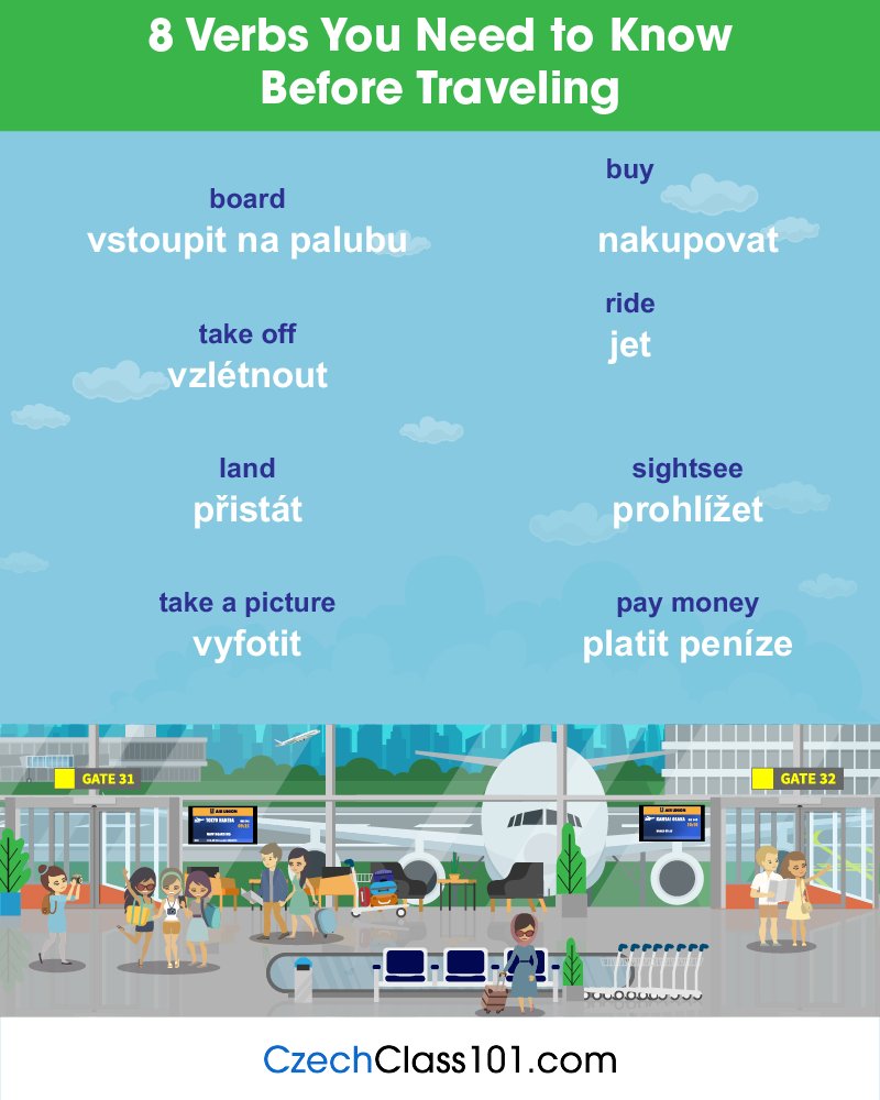 CzechClass101's tweet photo. QUIZ: How do you say "I love to travel" in Czech? Leave a comment! ✈️🧳 P.S. Start your Czech online course here: https://t.co/6oNsY7LOAe https://t.co/hVzJwkXcNX