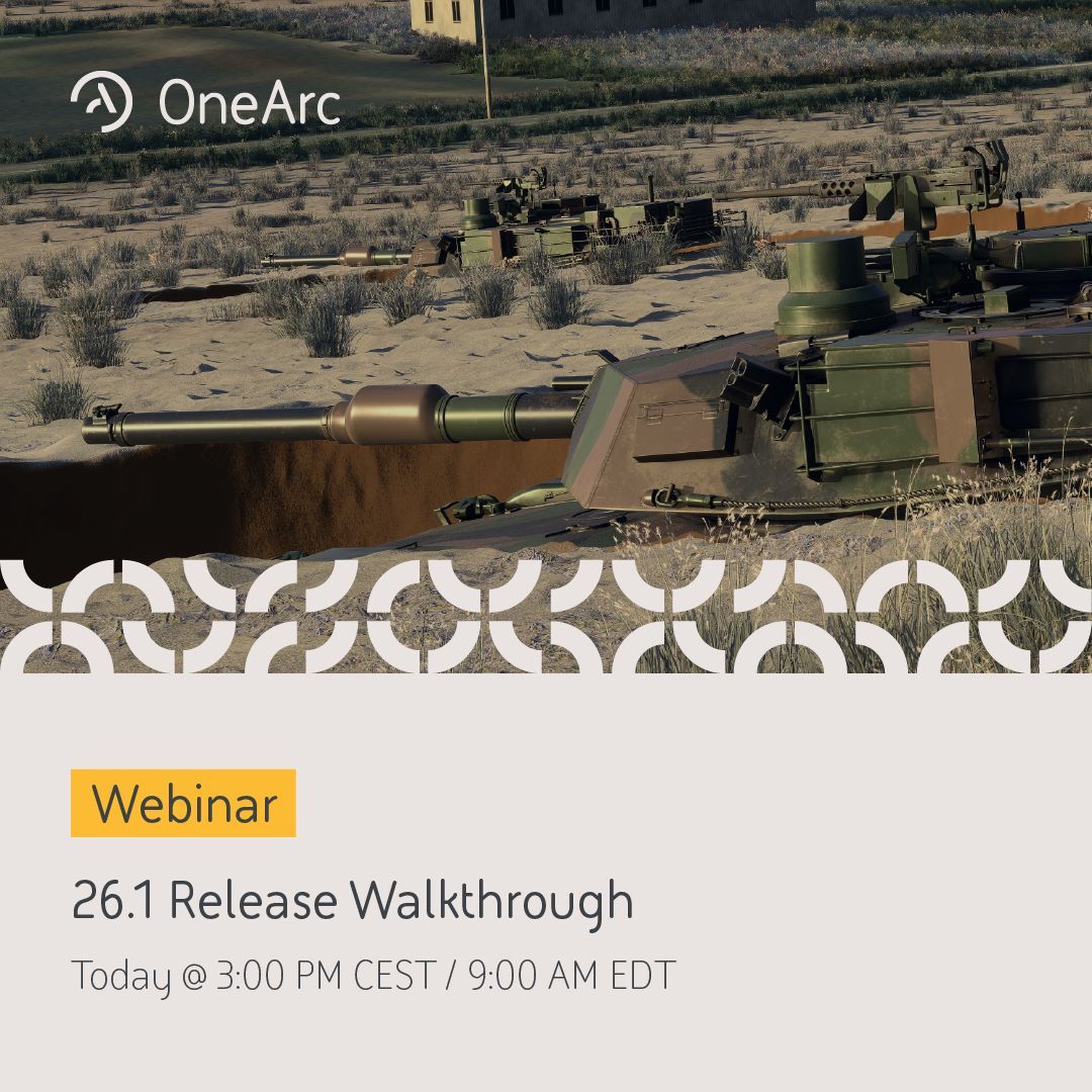 onearctech's tweet photo. We’re live today with the OneArc 26.1 webinar!

Join Oliver Arup, Chief Technology Officer, and members of our team as they break down the latest release across the entire OneArc ecosystem of products and solutions.

Register here:
https://t.co/2qY0j3MvT1 https://t.co/nGFwGJvd1a