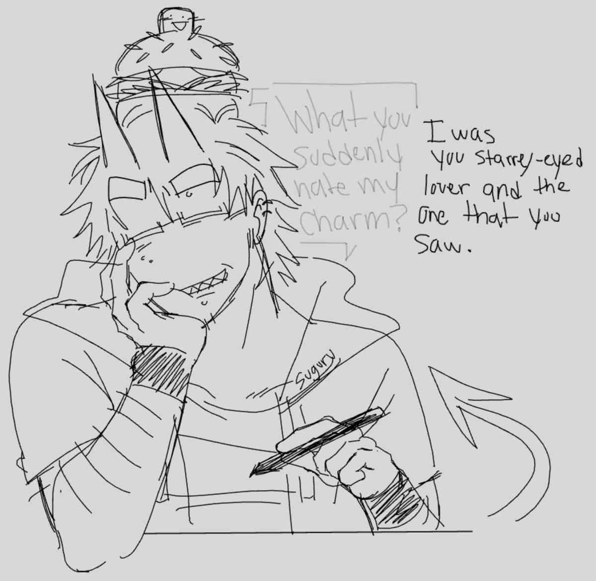 Emery_is_back's tweet photo. These two break my heart. 
#fyp #ocxcanon #digitalart #007n7 #myau https://t.co/db5TIzWkLE