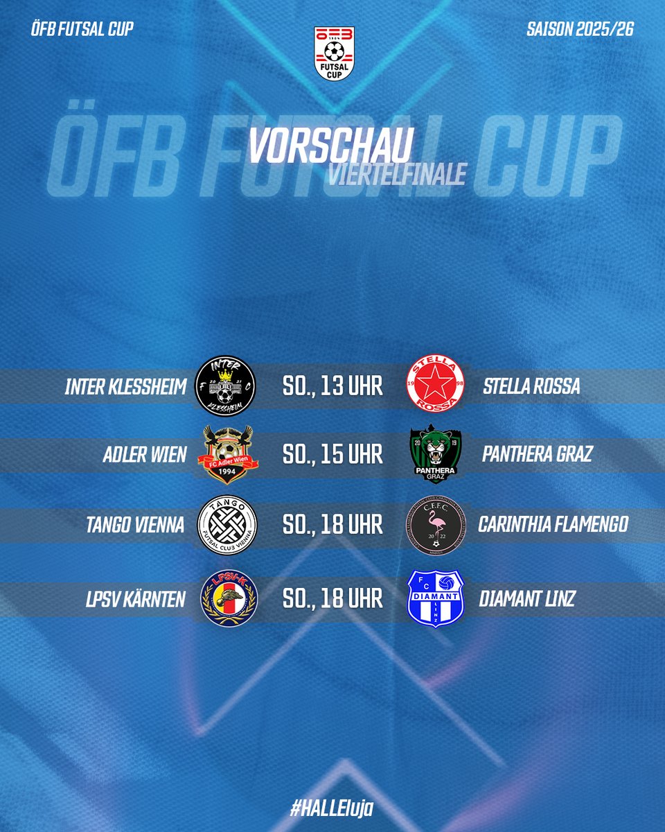 oefb1904's tweet photo. Alles angerichtet für das Viertelfinale! 🏆👏 #HALLEluja https://t.co/6pxwevXMKu