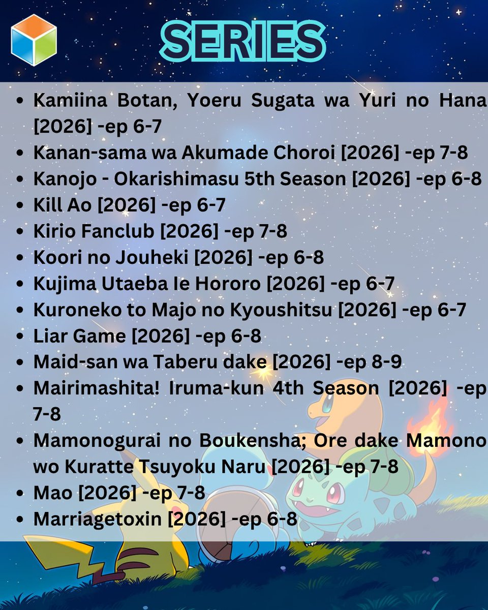PandoraNet's tweet photo. Koleksi terbaru Anime Series.. Update terus koleksi anime mu guys.. ditunggu kedatangannya di Pandora Net

#warnet #warnetjogja #multimedia #movie #series #serial #korea #jepang #mandarin #dramakorea #anime #dolanjogja #visitjogja #yogyakarta https://t.co/pSpV6PO1ma