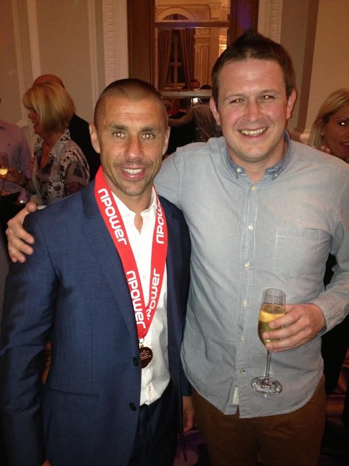 Klu_e's tweet photo. @shebahn @ga11agbon @talkSPORT I’m not a Palace fan but was fortunate enough to be at the promotion party when they came up to the prem. it’s just come up on my Facebook memories that it was 13 years’ ago to the day. Now they have an fa cup and European trophy 👏 https://t.co/6EDiXA1KPI