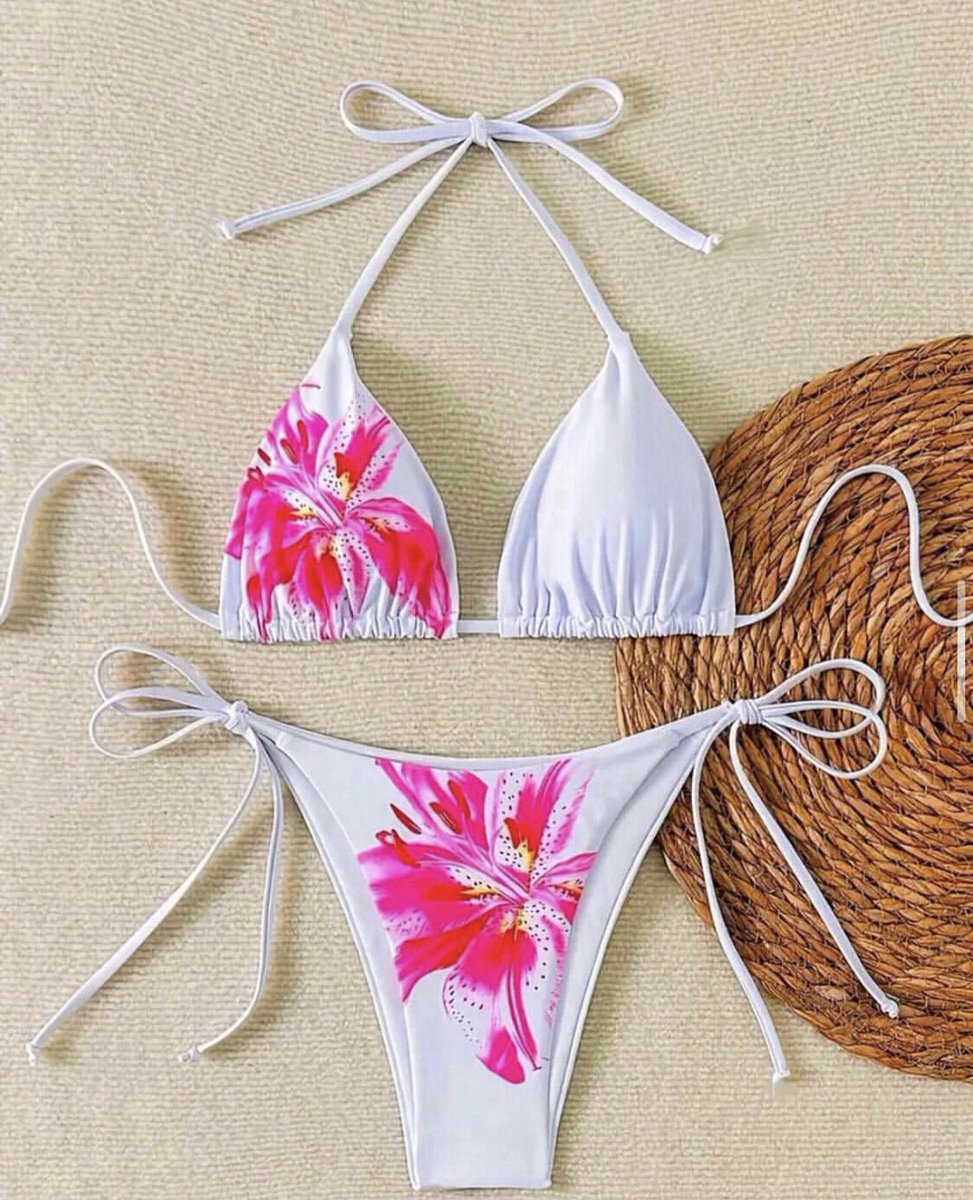 Swimndream's tweet photo. White and pink two piece bikini available 

Size 12 

Price 20,000 Naira 

Send a DM to order. https://t.co/tKA7hifiod