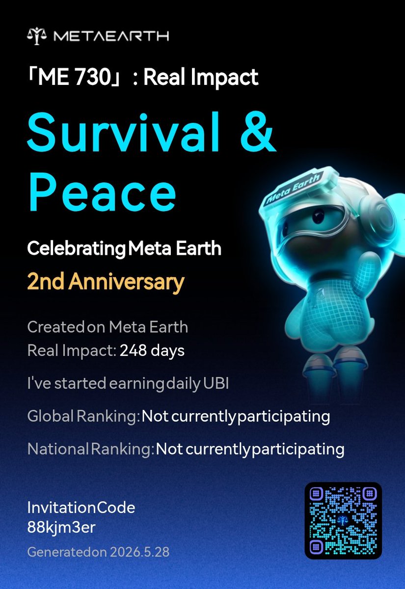 Ali_malik_313's tweet photo. 「ME 730」: Real Impact I’ve started earning daily unconditional basic Income and helping more people do the same. Create your impact with us and win up to $20,000 in rewards! Join here:... Read more:
https://t.co/cxcM8fxoAF https://t.co/T5rjTon5Xl