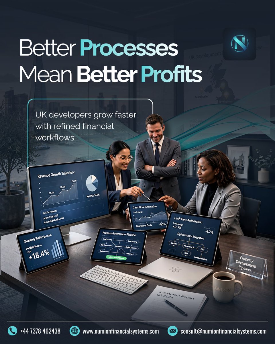 NumionFinancial's tweet photo. Smarter workflows = Better profits 📊
Transform your financial processes with Numion Financial Systems 🚀

🌐 https://t.co/C4DEYjzoc7
📧 consult@numionfinancialsystems.com

#FinTech #BusinessGrowth #Automation #Finance https://t.co/8G11Kr4mS2