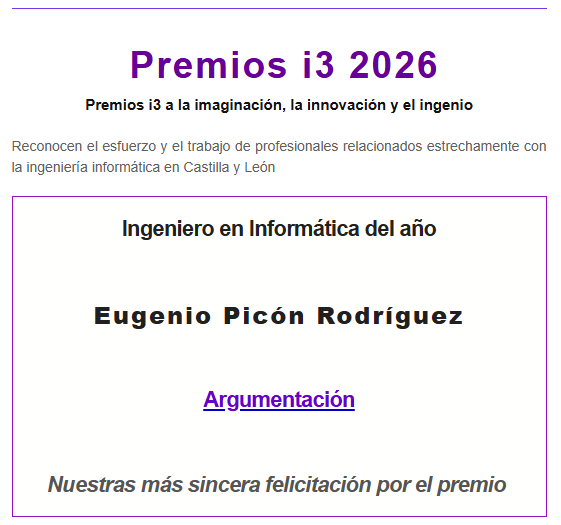 CPIICyL's tweet photo. 🏆Premio i3 - Ingeniero del año en Informática
🔷Eugenio Picón Rodríguez 🔷
Pionero del peritaje informático en España, referente nacional en informática forense y defensor de la ética profesional y la colegiación. ¡Enhorabuena!!

Leer más: https://t.co/BZRltpBleQ https://t.co/b69zin6IPK