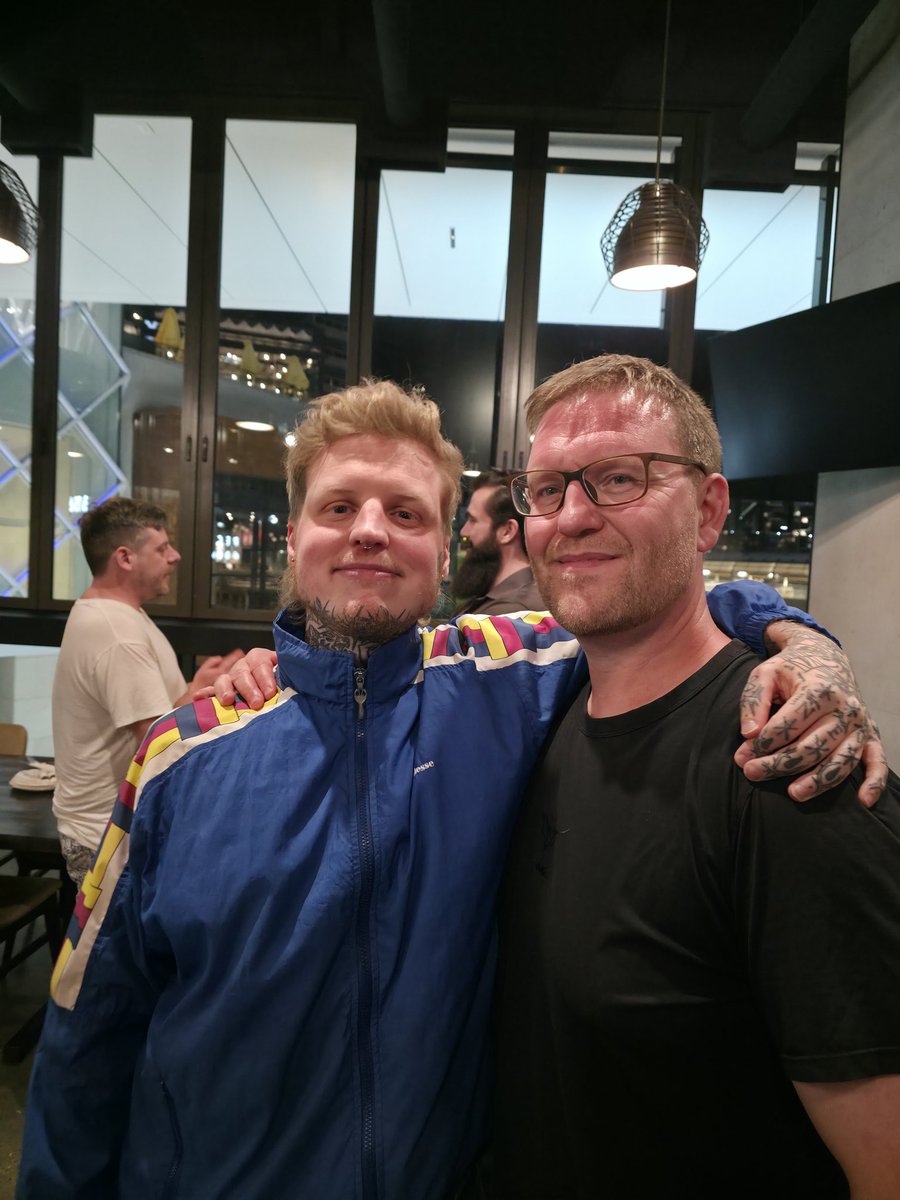 ShakaInc's tweet photo. Massive shoutout to Christopher James for a sick @IGDA evening in Vancouver tonight. 

Getting to finally put a face to a name for people you've had digital relationship with, and making some new friends is a genuine pleasure. https://t.co/ceUyen6Hrp
