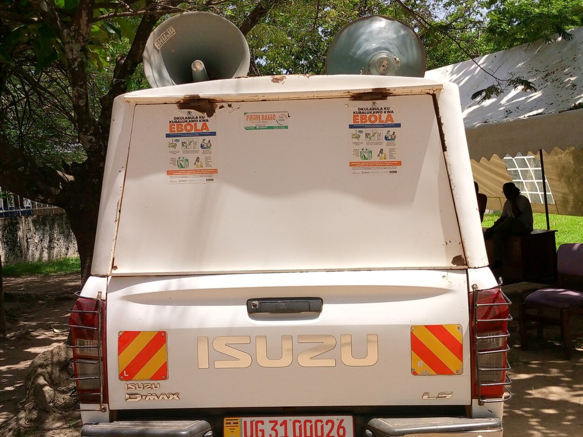 RadioPacisnews's tweet photo. Arua City health Department has intensified efforts to effectively curb the spread of Ebola in the city through more strategic steps currently being put in place.
More details here https://t.co/H51JBq15Wy
#RadioPacisNews #AruaCity #RadioPacis https://t.co/TjzzmdQ4k3