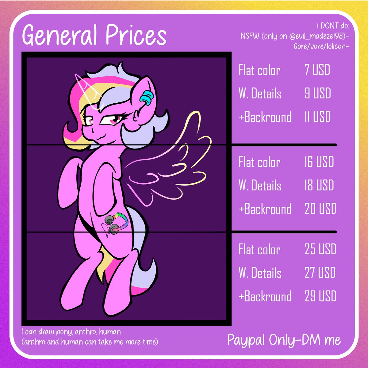 ๐บ madezel98 ๐บ Commissions open!!! tweet media