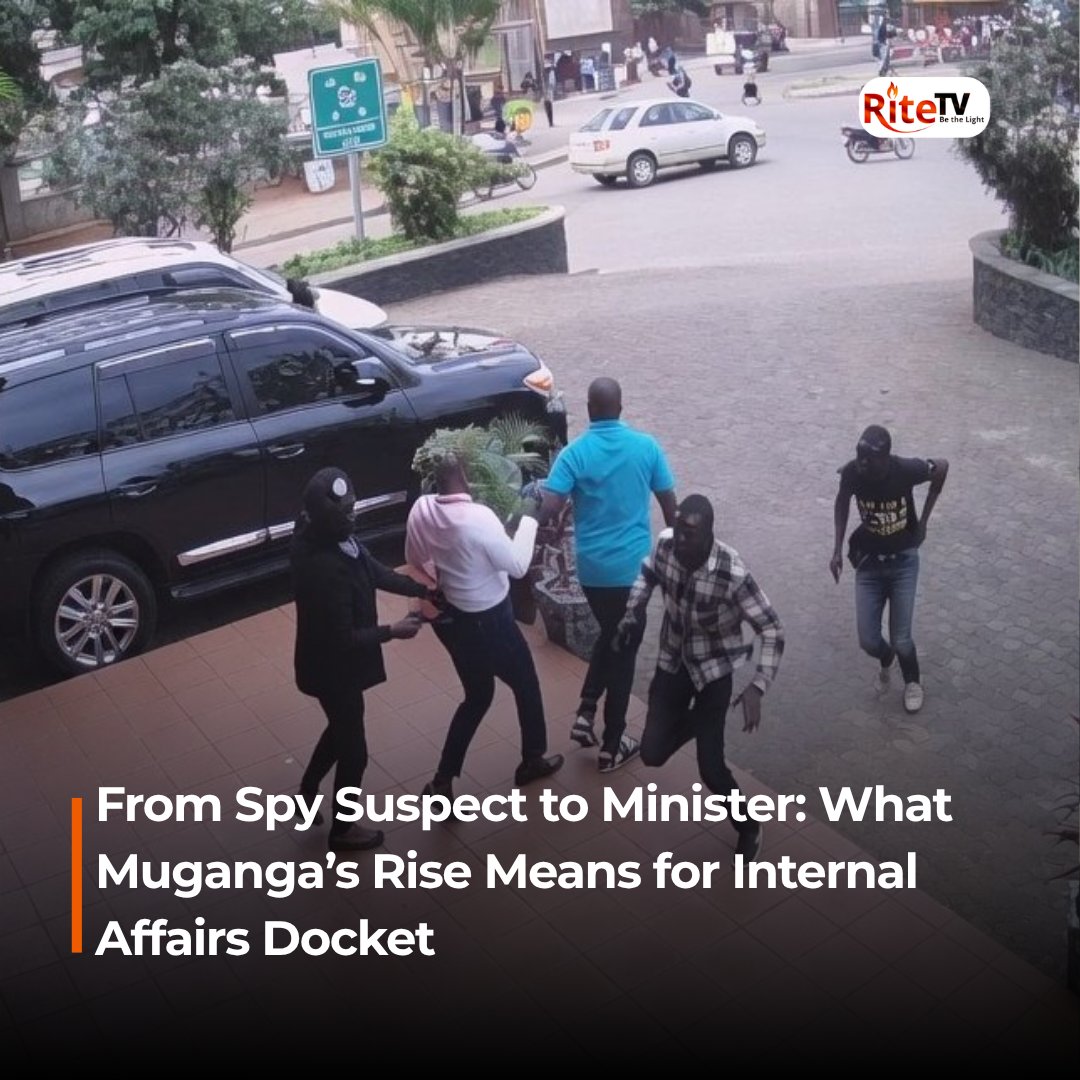 RiteTelevision's tweet photo. From Spy Suspect to Minister: What Muganga’s Rise Means for Internal Affairs Docket. Read more here... https://t.co/fc0fa4GZk3
#InternalAffairs
#RiteTVNewsUpdates https://t.co/zAo2ED6VVj