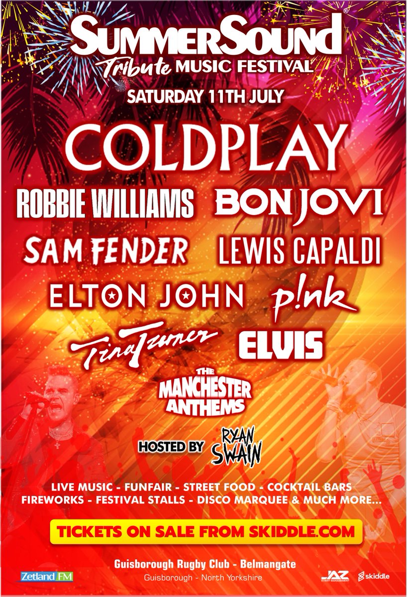 nevolume's tweet photo. .@SummerSound26 Music Festival returns to #Guisborough with a huge weekend of live music, entertainment, and festival fun. Find out more: https://t.co/ffEUlPZury https://t.co/92AbAodx2a