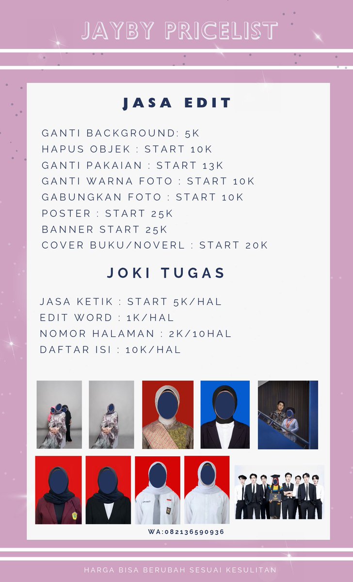 dee || jasa edit foto tweet media