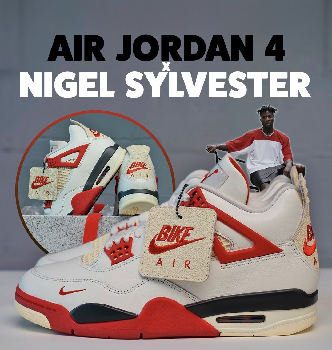 Sneakeratom's tweet photo. AD: 🇪🇺 RESTOCK: Nigel Sylvester x Air Jordan 4 Retro SP via Solebox EU (Small Sizes)

https://t.co/bIf4k2y44X https://t.co/dY5CLzvRm8