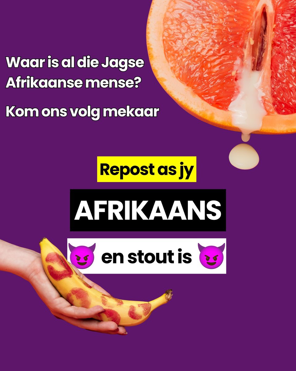 stoute_meisie_'s tweet photo. Ek altyd jags https://t.co/KzhGFKKZvz