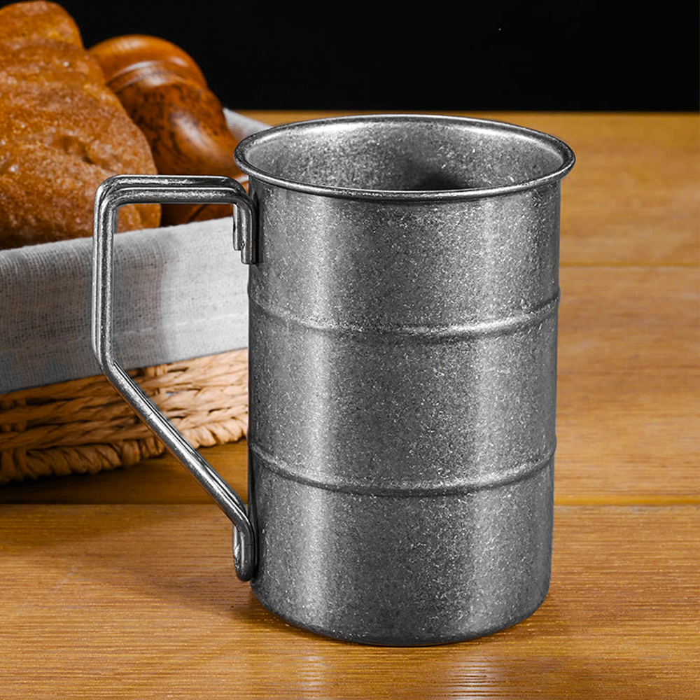 hoffeehouseware's tweet photo. Vibratory polished = vintage soul. 🛠️
Our 350ml SS304 cup: double‑rod handle, retro frosted finish, hides scratches. Custom colors + logo. For bars, campfires, or your kitchen.
📧 zelda@hoffee-houseware.com
🌐 https://t.co/uI933nwjRA

#vintage #campingmug #custom #hoffeehouseware https://t.co/0vdXP3GnvI