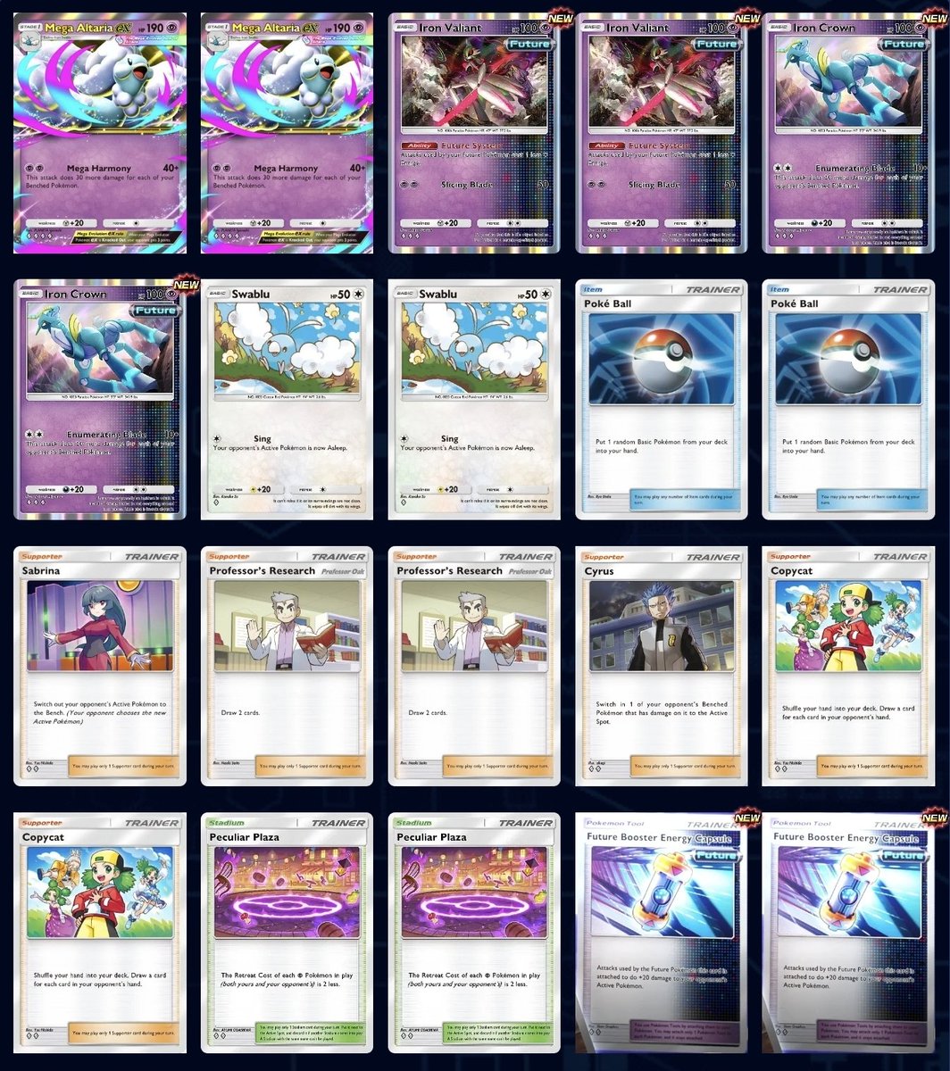 Wave_Marx's tweet photo. Bem interessante a ideia desse deck, causar até 90 de dano sem energias, ter 4 formas de lidar com oricorio e básicos com hp elevado para não serem donkados por sleepscam? Parece muito bom. https://t.co/5PtljcJGom