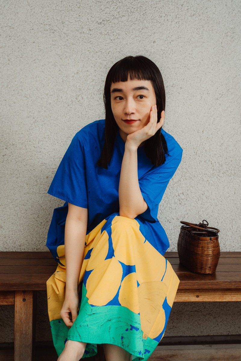Anniversary Patchwork ワンピース SUMMER STYLE SNAP 〜 ワンピースを着る、というより、 絵を一枚