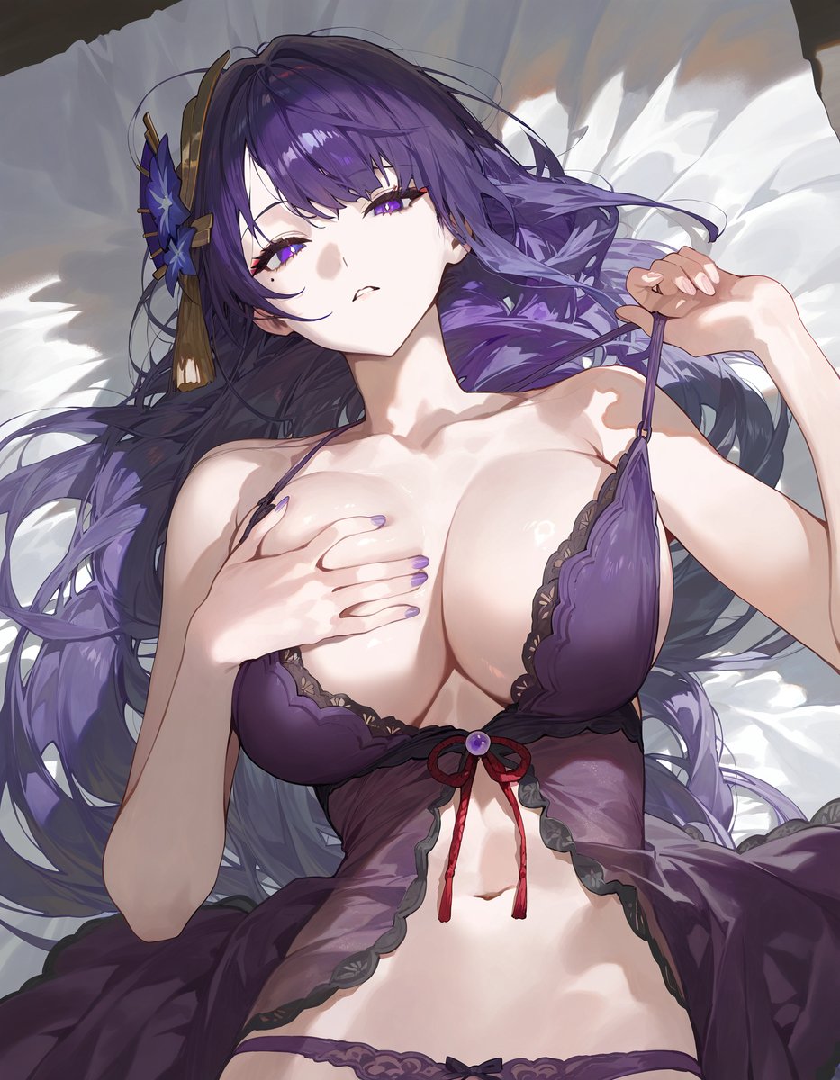 BellMod3's tweet photo. Patreon Update Raiden Shogun BabyDoll !! https://t.co/8dEqtvQPtf