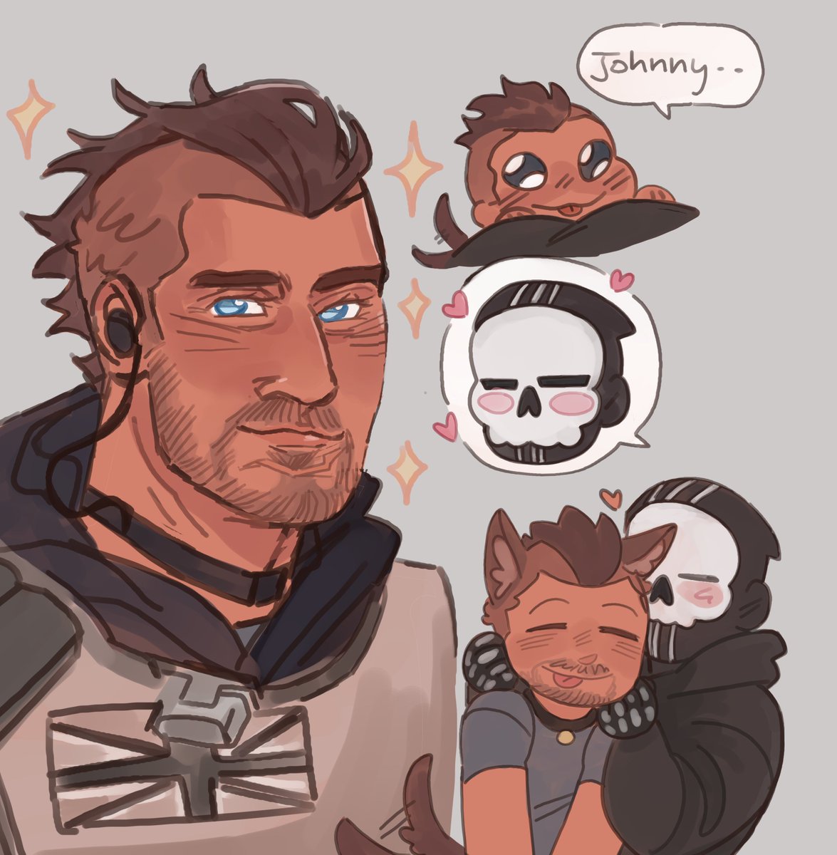 Kor____________'s tweet photo. Ko-fi request dump :3 !!! Thank you for the yummy meals everyone 

#ghostsoap #ghoap https://t.co/CNfeMwudTA