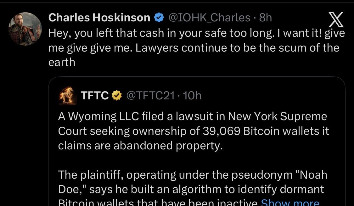 ADAjosephineADA's tweet photo. Charles Hoskinson stole ~70 million $ADA from inactive presale buyer’s wallets by hacking #Cardano. That makes him the scum of the earth by his own definition, right? @IOHK_Charles https://t.co/1yHNM7L9fn