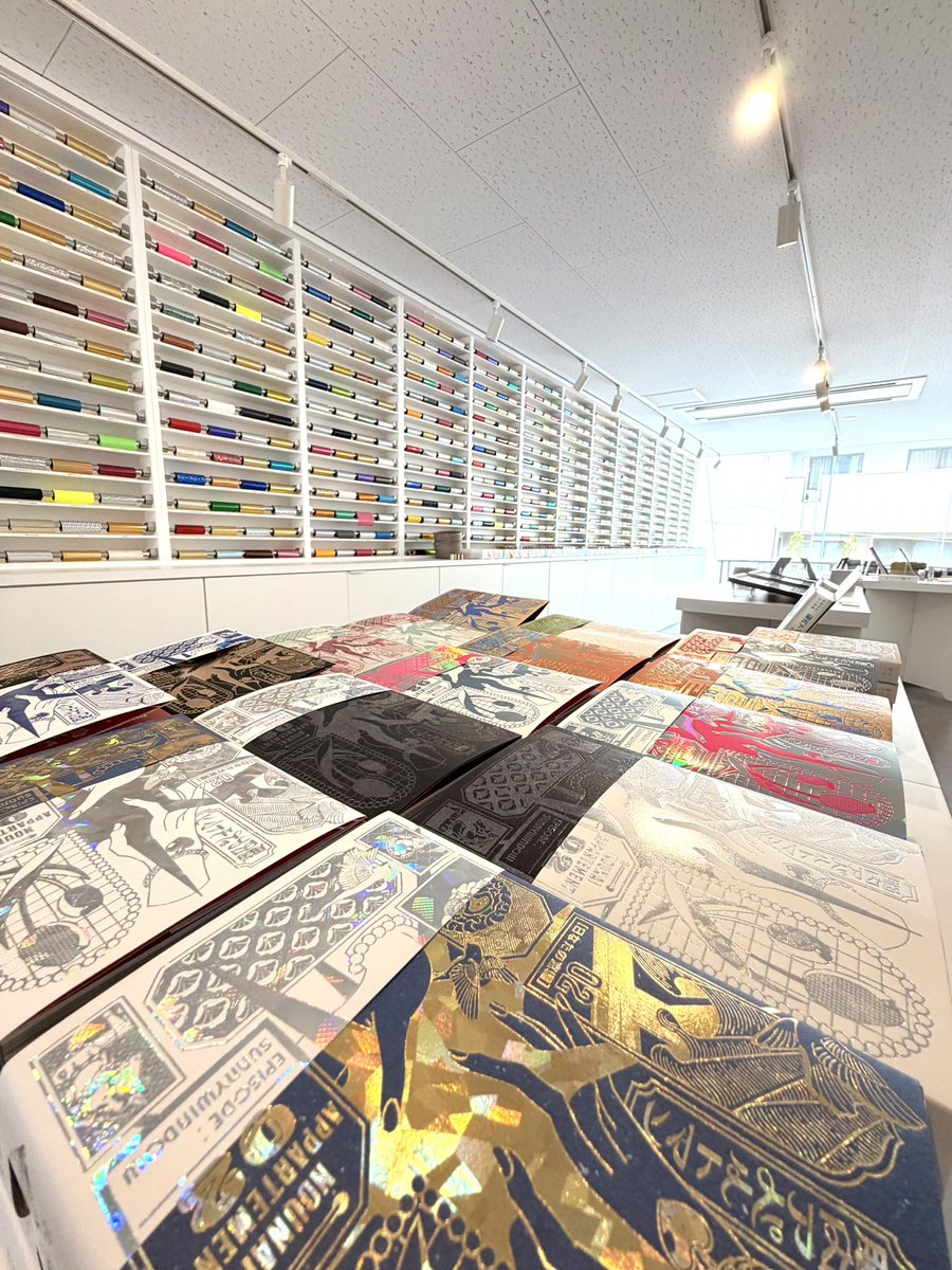 箔押し好きな人にはぜひ足を運んでほしい！ S_Dさんの個展【日なたの窓